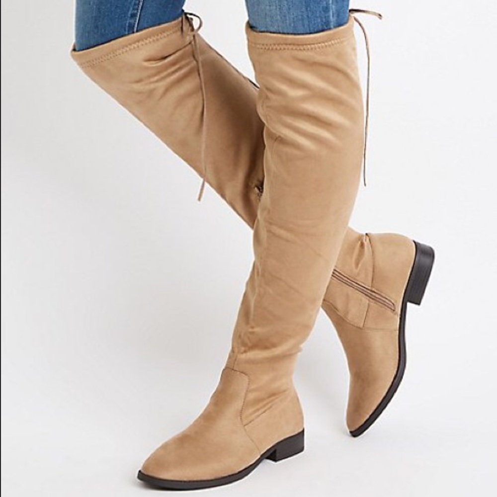 Over The Knee Suede Boots